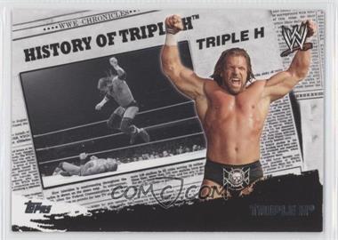 2010 Topps WWE - History of… #HO2 - Triple H