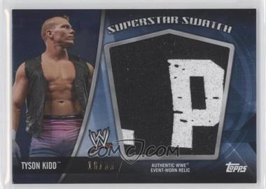 2010 Topps WWE - Superstar Swatches - Blue #SS-TK - Tyson Kidd /30