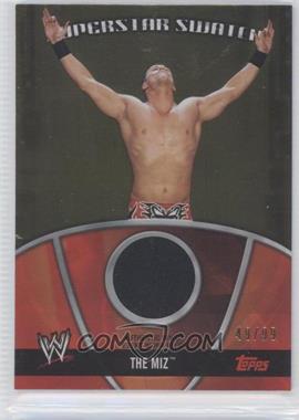 2010 Topps WWE - Superstar Swatches - Gold #S-TM - The Miz /99