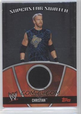 2010 Topps WWE - Superstar Swatches #S-CH - Christian