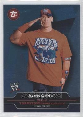 2010 Topps WWE - ToppsTown.com Code Cards #TT1 - John Cena