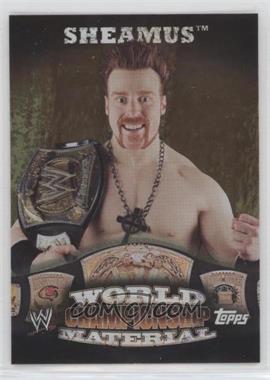 2010 Topps WWE - World Championship Material - Puzzle Back #_SHEA - Sheamus