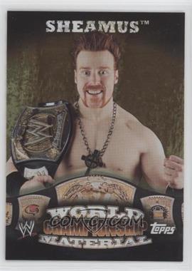 2010 Topps WWE - World Championship Material - Puzzle Back #_SHEA - Sheamus