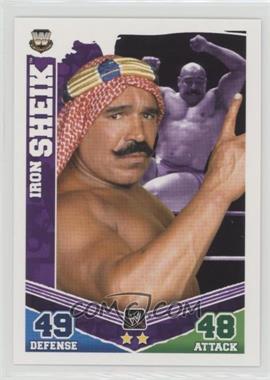 2010 Topps WWE Slam Attax Mayhem - [Base] #_IRSH - The Iron Sheik