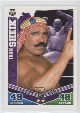 2010 Topps WWE Slam Attax Mayhem - [Base] #_IRSH - The Iron Sheik