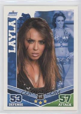 2010 Topps WWE Slam Attax Mayhem - [Base] #_LA - Layla