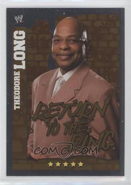 2010 Topps WWE Slam Attax Mayhem - General Managers - Gold #_THLO.2 - Theodore Long (Jacket is one color)
