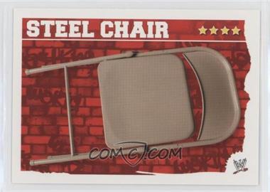 2010 Topps WWE Slam Attax Mayhem - Props #STCH - Steel Chair
