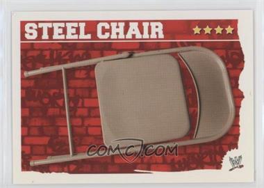 2010 Topps WWE Slam Attax Mayhem - Props #STCH - Steel Chair