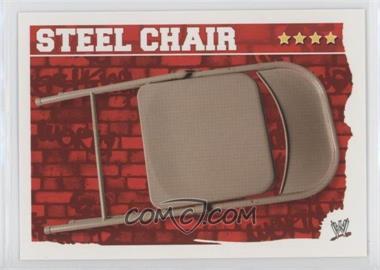 2010 Topps WWE Slam Attax Mayhem - Props #STCH - Steel Chair