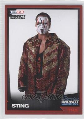 2011 TRISTAR TNA Signature Impact Wrestling - [Base] - Silver #99 - Sting /50