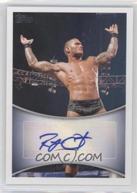 2011 Topps WWE - Autographs #_RAOR - Randy Orton