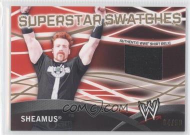 2011 Topps WWE - Superstar Swatches - Gold #_SHEA - Sheamus /50