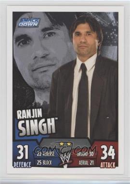 2011 Topps WWE Slam Attax Rumble - [Base] #_RASI - Ranjin Singh