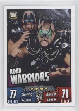 2011 Topps WWE Slam Attax Rumble - [Base] #_ROWA - Road Warriors