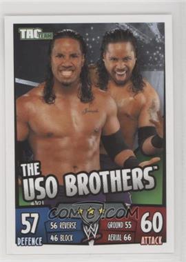 2011 Topps WWE Slam Attax Rumble - [Base] #USOB - The USO Brothers