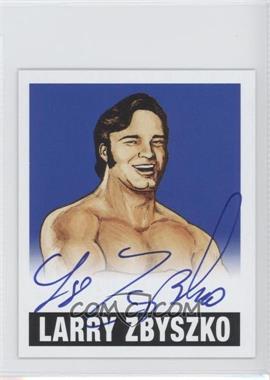 2012 Leaf Originals Wrestling - [Base] - Blue #LZ1 - Larry Zbyszko /25