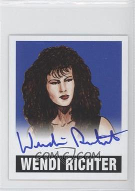 2012 Leaf Originals Wrestling - [Base] - Blue #WR1.1 - Wendi Richter /25