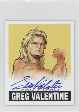 2012 Leaf Originals Wrestling - [Base] - Yellow #GV1 - Greg Valentine /99