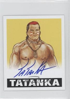2012 Leaf Originals Wrestling - [Base] - Yellow #TAT - Tatanka /99