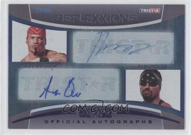 2012 TRISTAR TNA Impact Wrestling Reflexxions - Dual Autographs - Purple #R2-12 - Hernandez, Anarquia /1