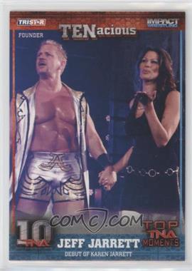 2012 TRISTAR TNA TENacious - [Base] #70 - Jeff Jarrett, Karen Jarrett