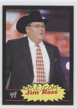 2012 Topps Heritage WWE - [Base] - Black #49 - Jim Ross