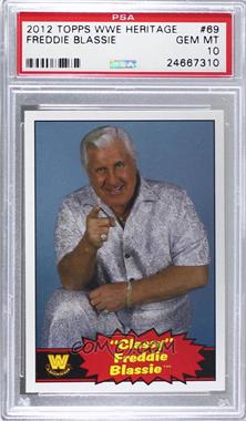 2012 Topps Heritage WWE - [Base] #69 - Freddie Blassie [PSA 10 GEM MT]