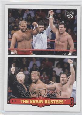 2012 Topps Heritage WWE - Fabled Tag Teams #2 - The Brain Busters,