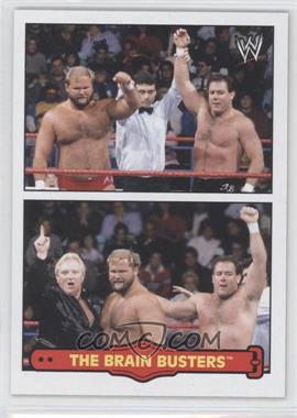 2012 Topps Heritage WWE - Fabled Tag Teams #2 - The Brain Busters,