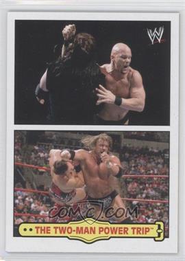 2012 Topps Heritage WWE - Fabled Tag Teams #9 - The Two-Man Power Trip)