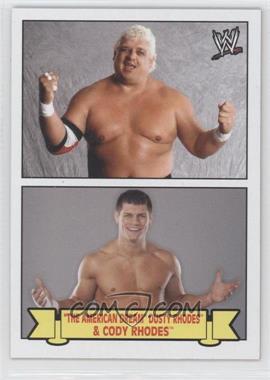 2012 Topps Heritage WWE - Family History #7 - "The American Dream" Dusty Rhodes & Cody Rhodes