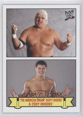 2012 Topps Heritage WWE - Family History #7 - "The American Dream" Dusty Rhodes & Cody Rhodes