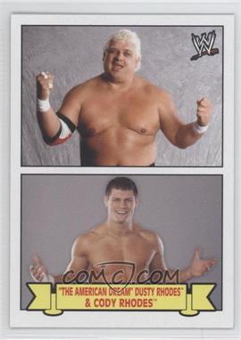 2012 Topps Heritage WWE - Family History #7 - "The American Dream" Dusty Rhodes & Cody Rhodes