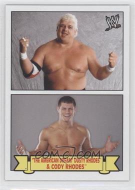 2012 Topps Heritage WWE - Family History #7 - "The American Dream" Dusty Rhodes & Cody Rhodes