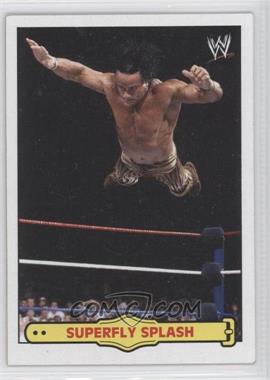 2012 Topps Heritage WWE - Ringside Action #1 - Superfly Splash (Jimmy Snuka)