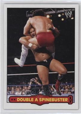2012 Topps Heritage WWE - Ringside Action #2 - Double A Spinebuster (Arn Anderson)