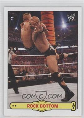 2012 Topps Heritage WWE - Ringside Action #25 - Rock Bottom (The Rock)