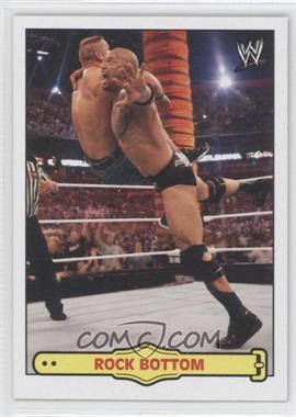 2012 Topps Heritage WWE - Ringside Action #25 - Rock Bottom (The Rock)