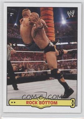 2012 Topps Heritage WWE - Ringside Action #25 - Rock Bottom (The Rock)