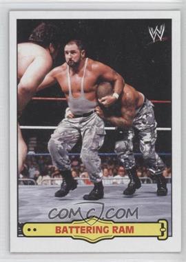 2012 Topps Heritage WWE - Ringside Action #27 - Battering Ram (The Bushwhackers)