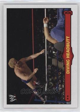 2012 Topps Heritage WWE - Ringside Action #34 - Diving Headbutt (Harley Race)