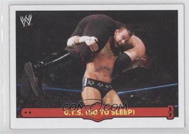 2012 Topps Heritage WWE - Ringside Action #38 - G.T.S (Go To Sleep) (CM Punk)