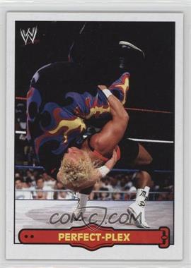 2012 Topps Heritage WWE - Ringside Action #4 - Perfect-Plex (Mr. Perfect)