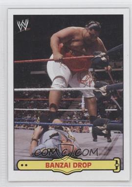 2012 Topps Heritage WWE - Ringside Action #45 - Banzai Drop (Yokozuna)