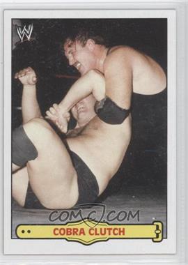 2012 Topps Heritage WWE - Ringside Action #5 - Cobra Clutch (Sgt. Slaughter)