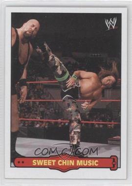 2012 Topps Heritage WWE - Ringside Action #52 - Sweet Chin Music (Shawn Michaels)