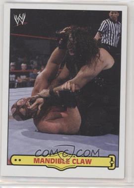 2012 Topps Heritage WWE - Ringside Action #9 - Mandible Claw (Mankind / Mick Foley)