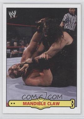 2012 Topps Heritage WWE - Ringside Action #9 - Mandible Claw (Mankind / Mick Foley)