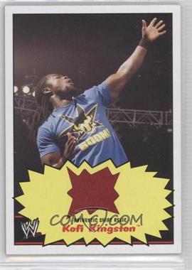 2012 Topps Heritage WWE - Swatch Relics #_KOKI - Kofi Kingston